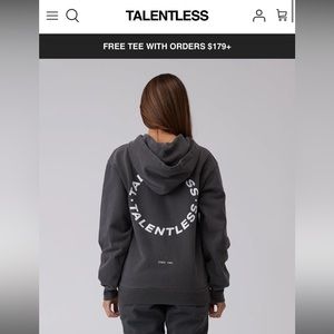 Talentless Women’s Hoodie (Circle Logo)
